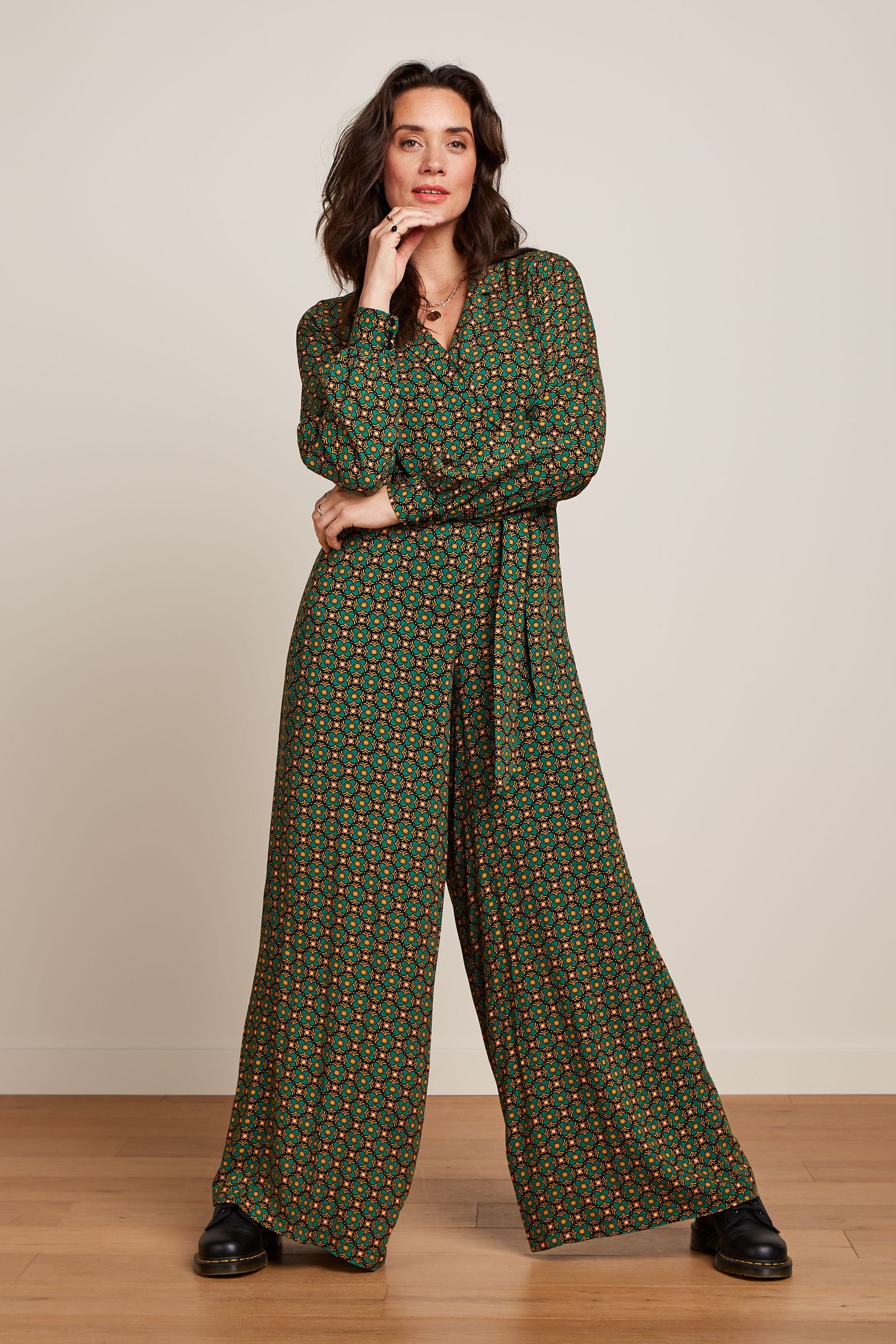 Doris Jumpsuit Valley - Peacock Green – King Louie