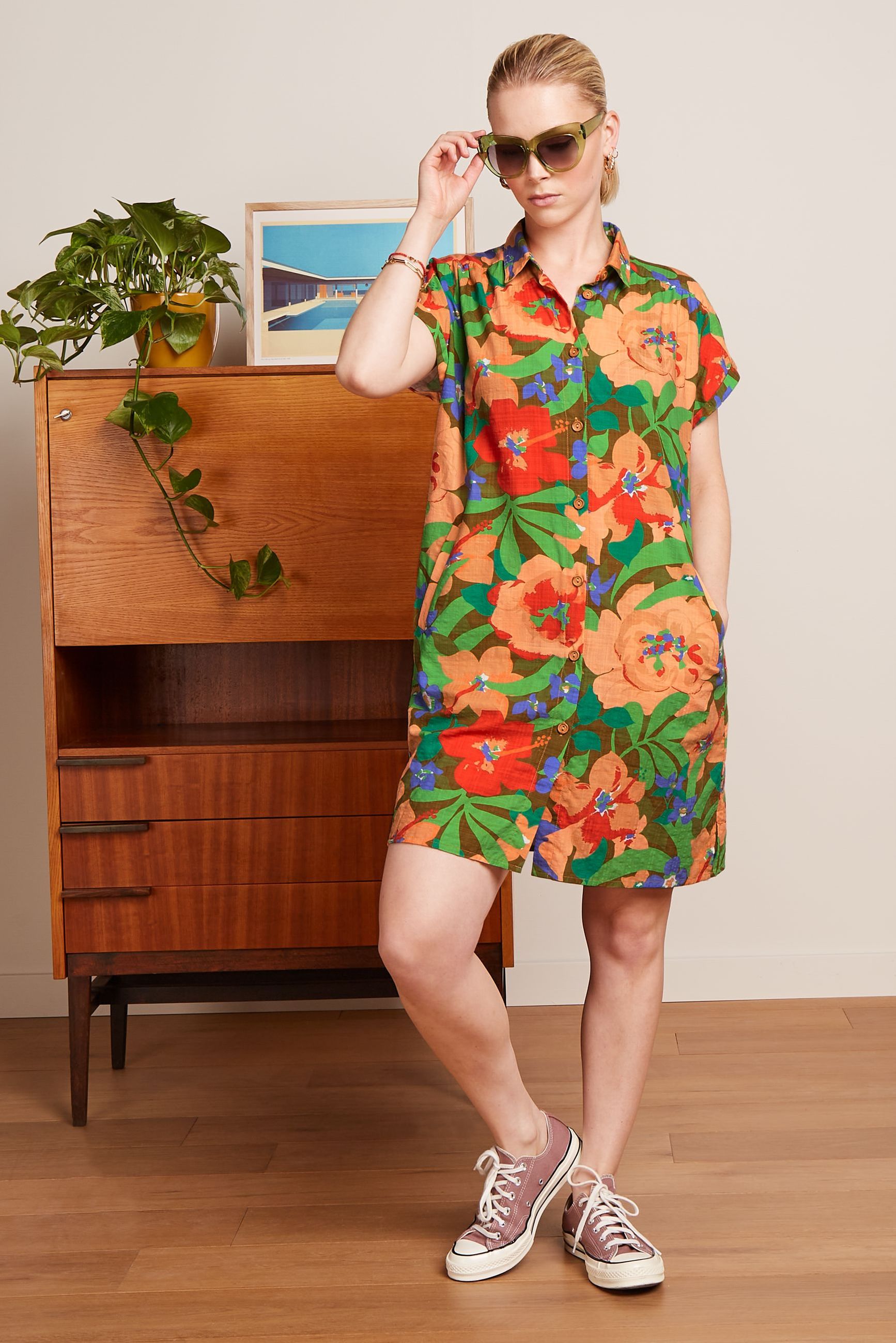 Mimi Tunic Dress Therese - Tapenade Brown – King Louie