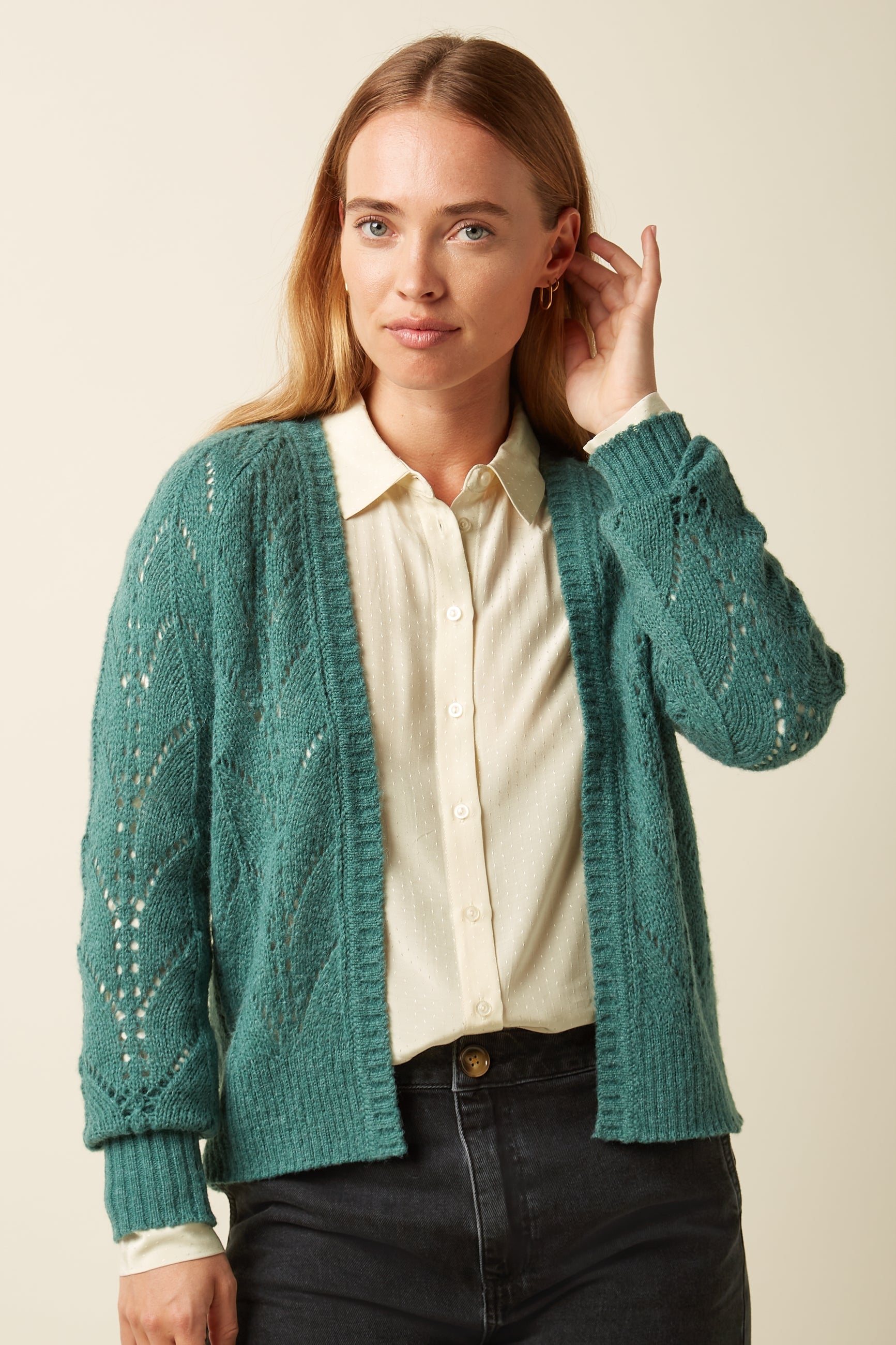 Blanca Cardi Orcia - Smoke Green – King Louie