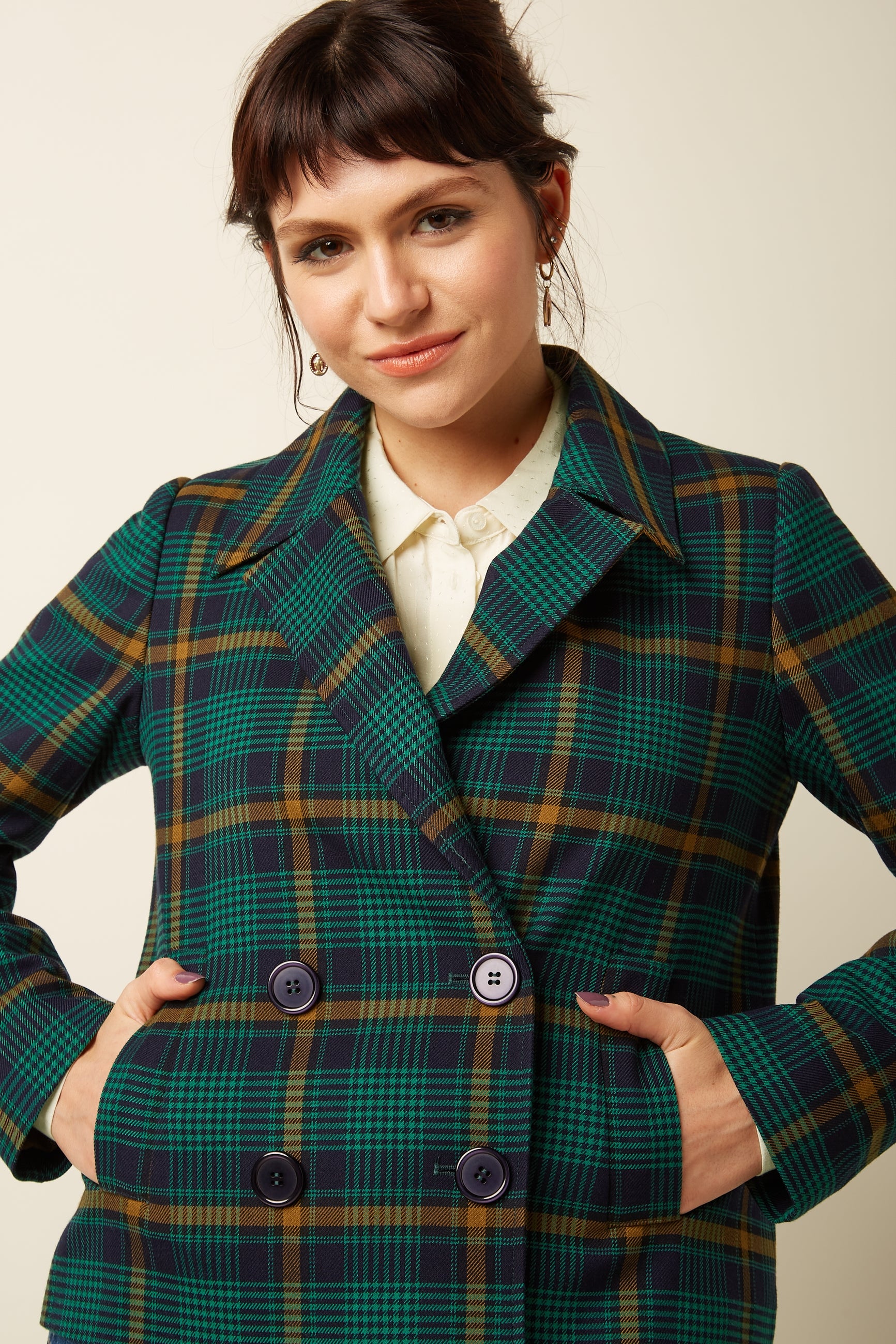 【最終価格】L'Appartement LISIERE CHECK W COAT L'Appartement LISIERE CHECK W COAT - メルカリ