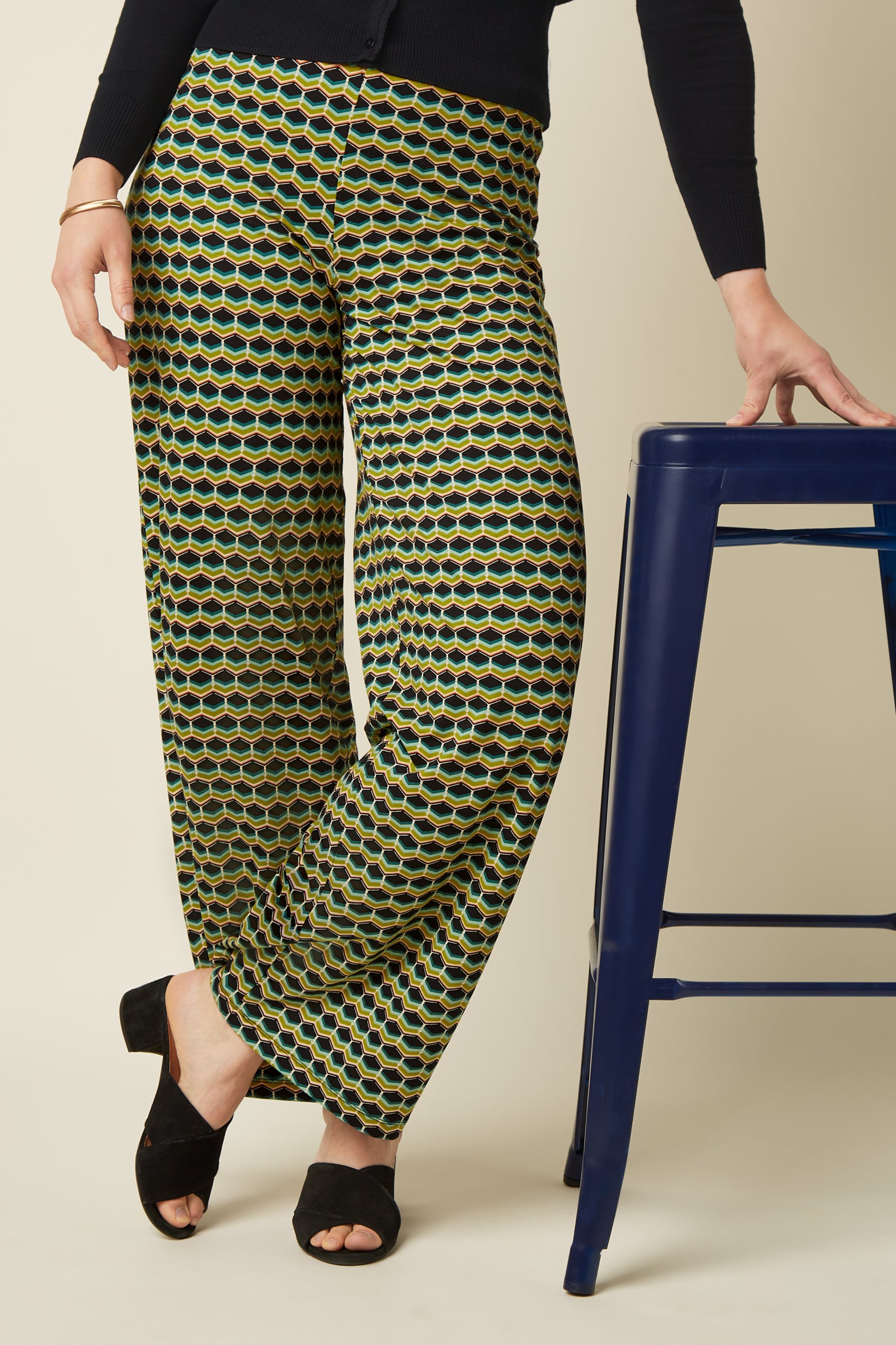 Sara Pants Drift - Ponderosa Green – King Louie