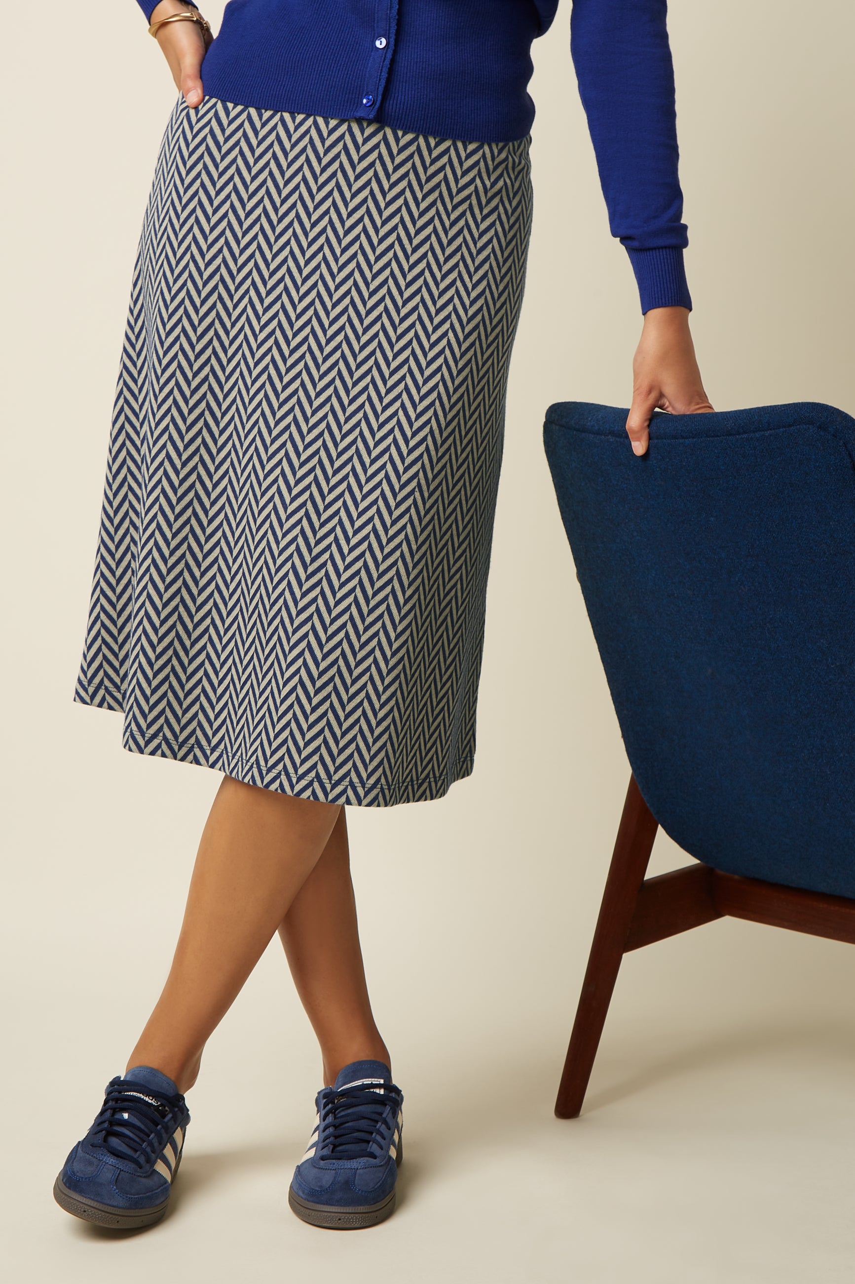 Juno Skirt Sloan - Mazarine – King Louie