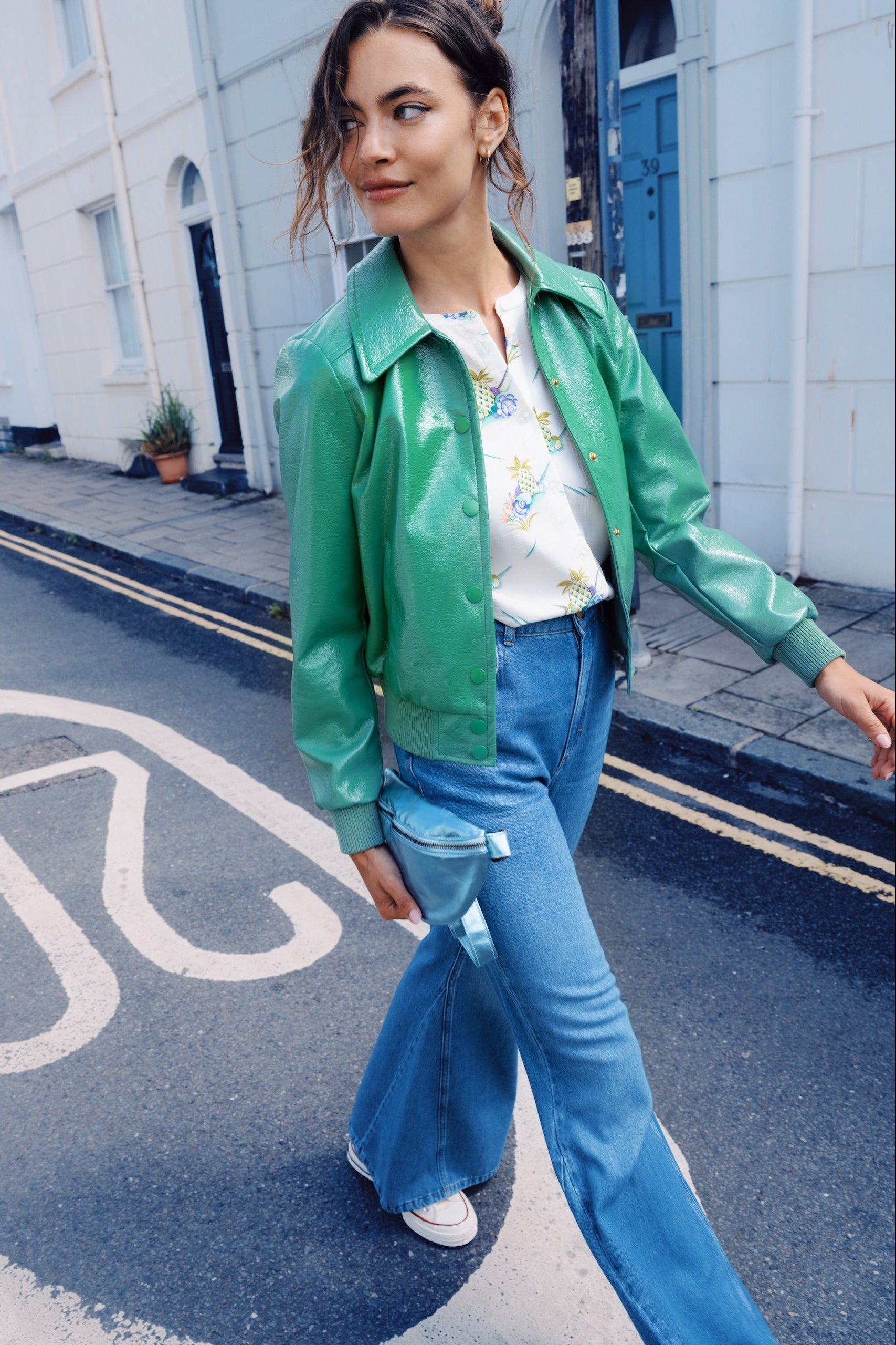 Isa Jacket Shine - Neptune Green – King Louie