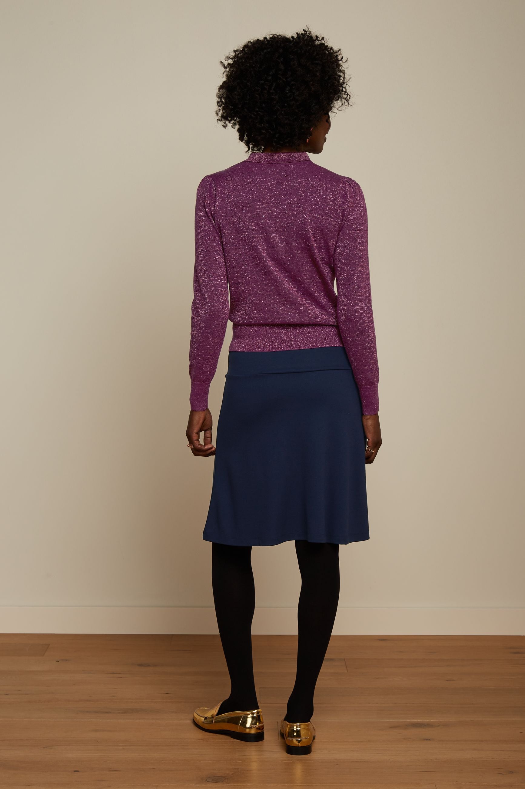 Border Skirt Milano Uni - Evening Blue