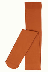 Tights Solid - Cognac Orange