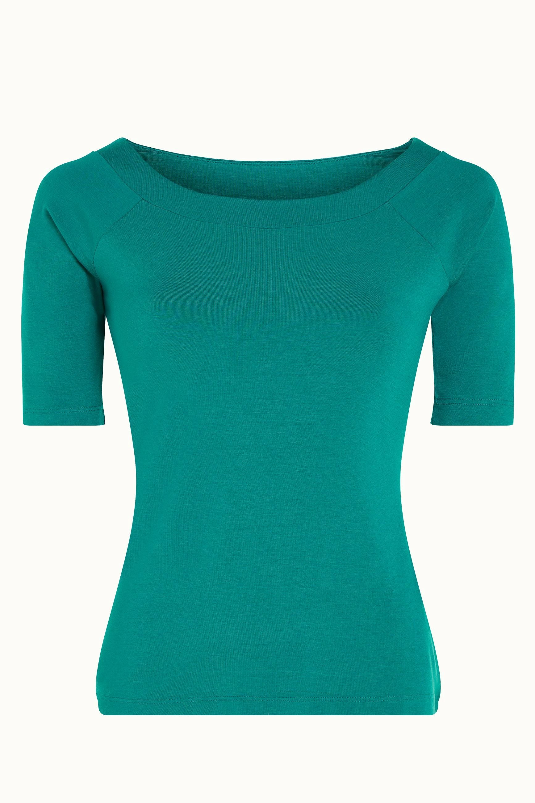 Sarah Top Ecovero light - Eden Green