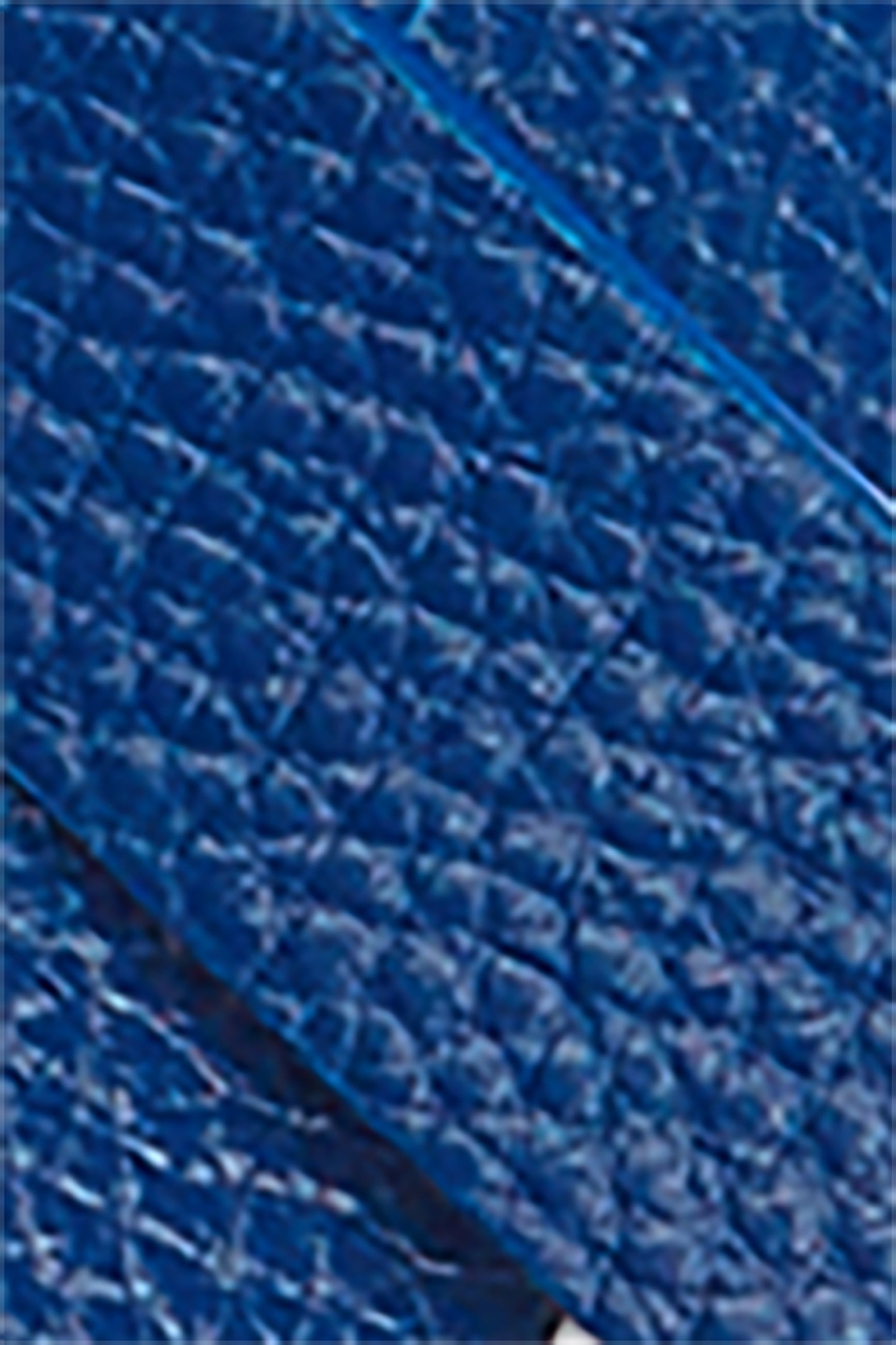 Leather Belt  - Rhodonite Blue