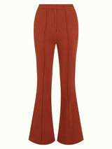 Gael Pintuck Pants Aurora - Cognac Orange