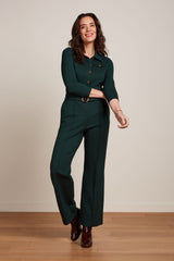 Alexa Jumpsuit Uni Rodeo - Sycamore Green