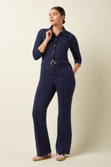 Alexa Jumpsuit Uni Rodeo - Evening Blue