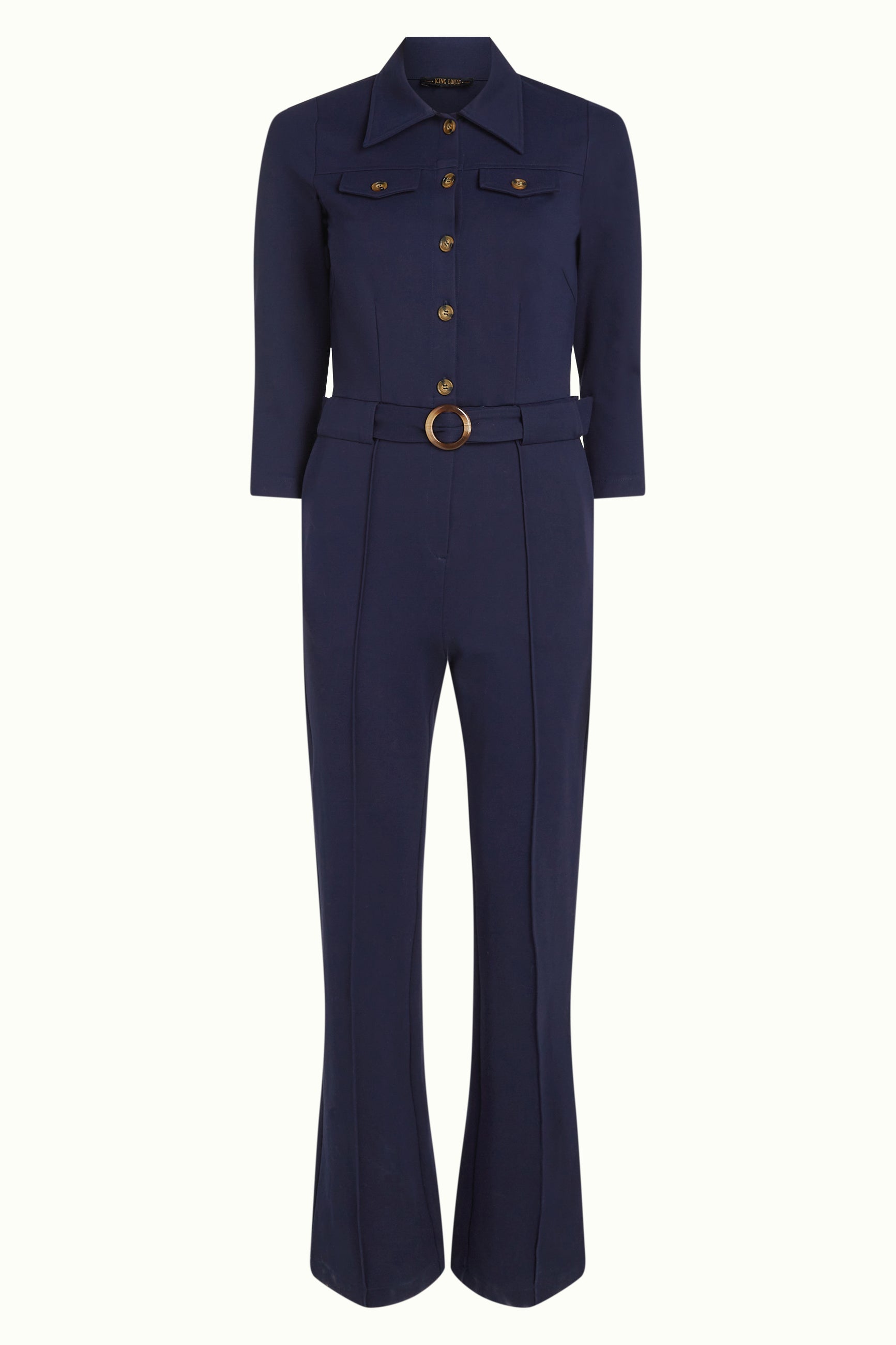 Alexa Jumpsuit Uni Rodeo - Evening Blue