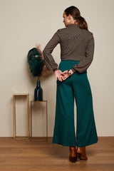 Pia Culotte Milano Uni - Pine Green