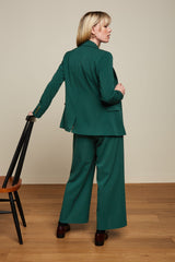 Frederica Pants Broadway - Pine Green