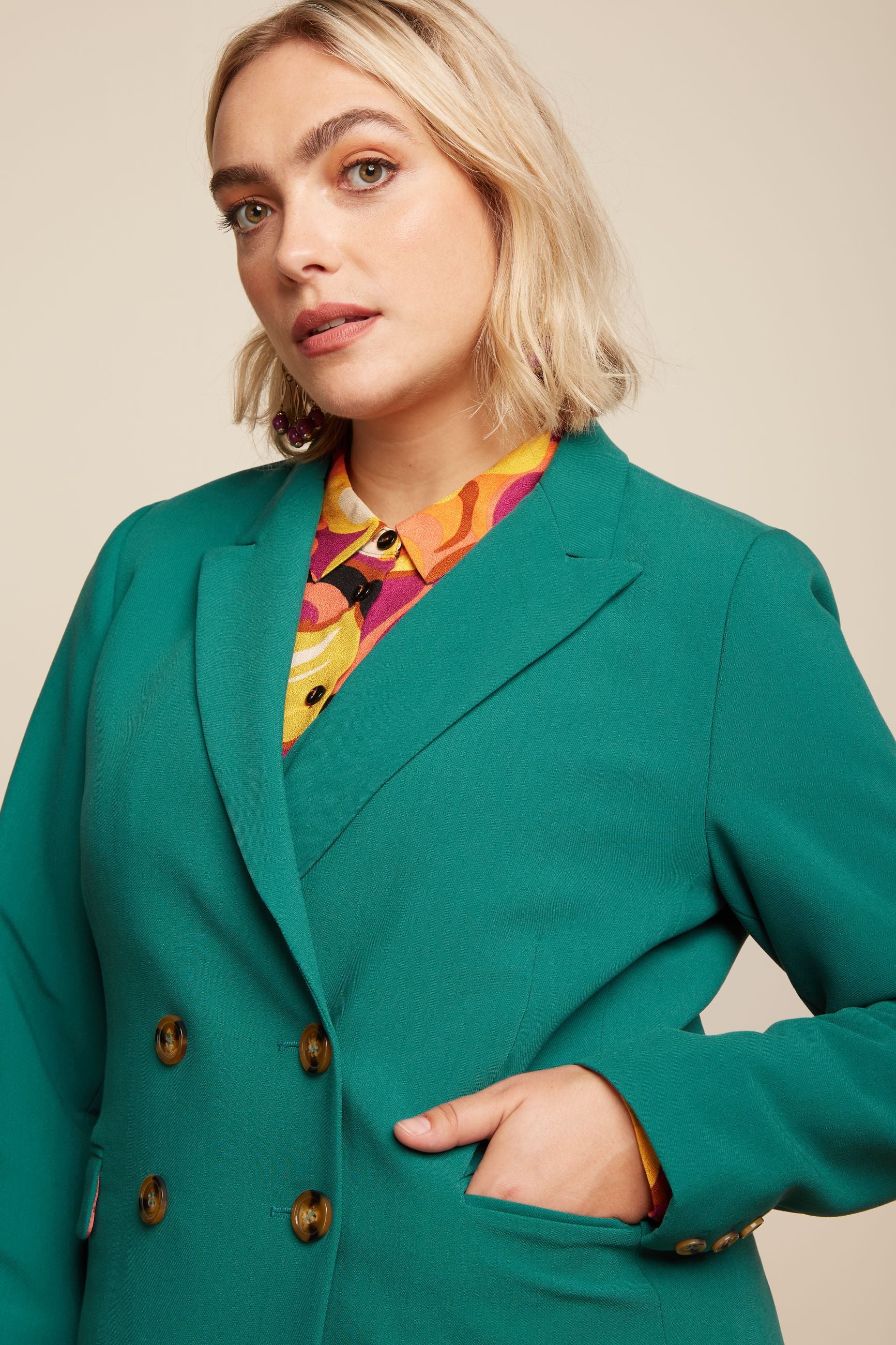 Tina Blazer Simonet - Ponderosa Green