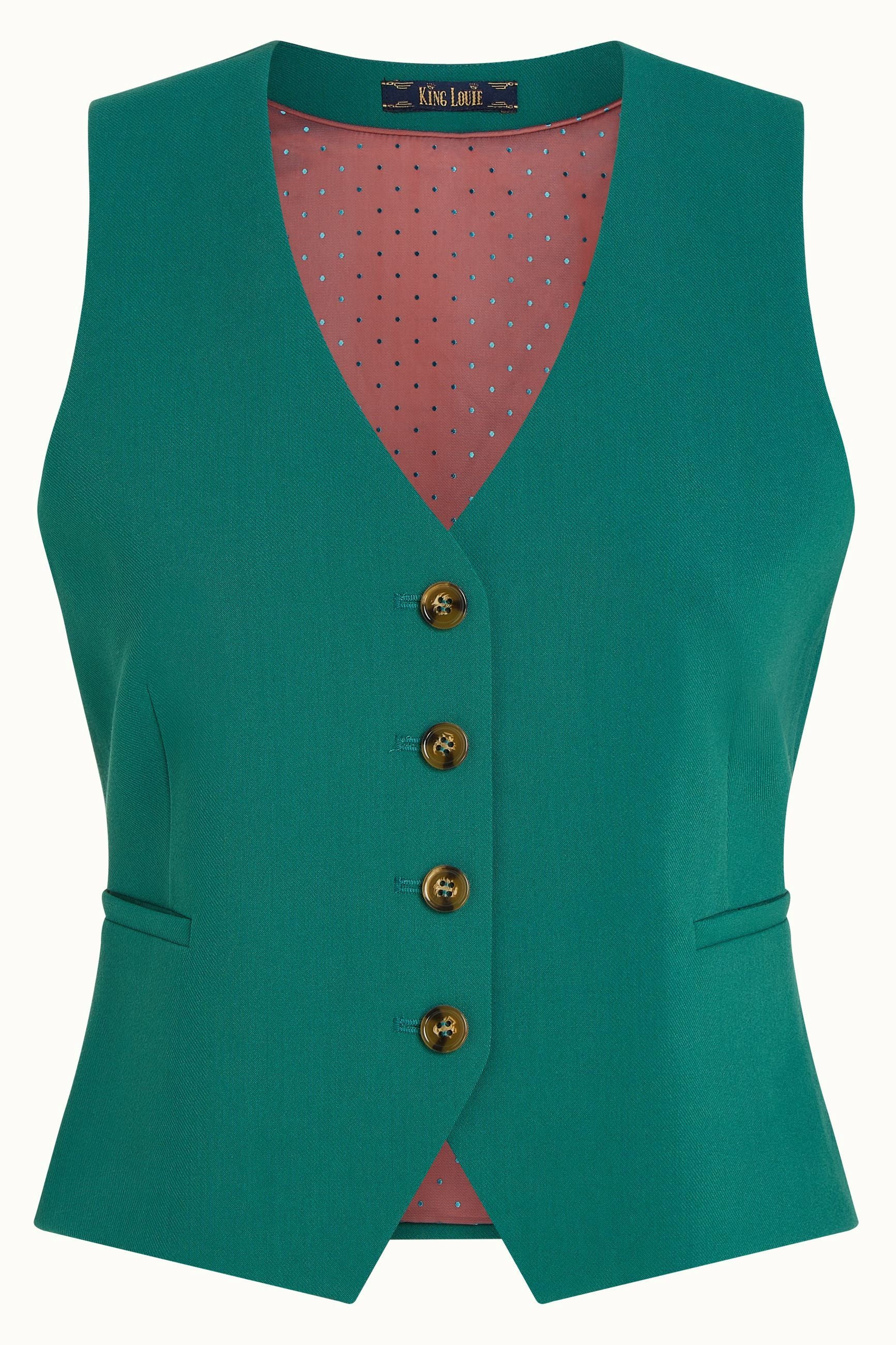 Bianca Gilet Simonet - Ponderosa Green