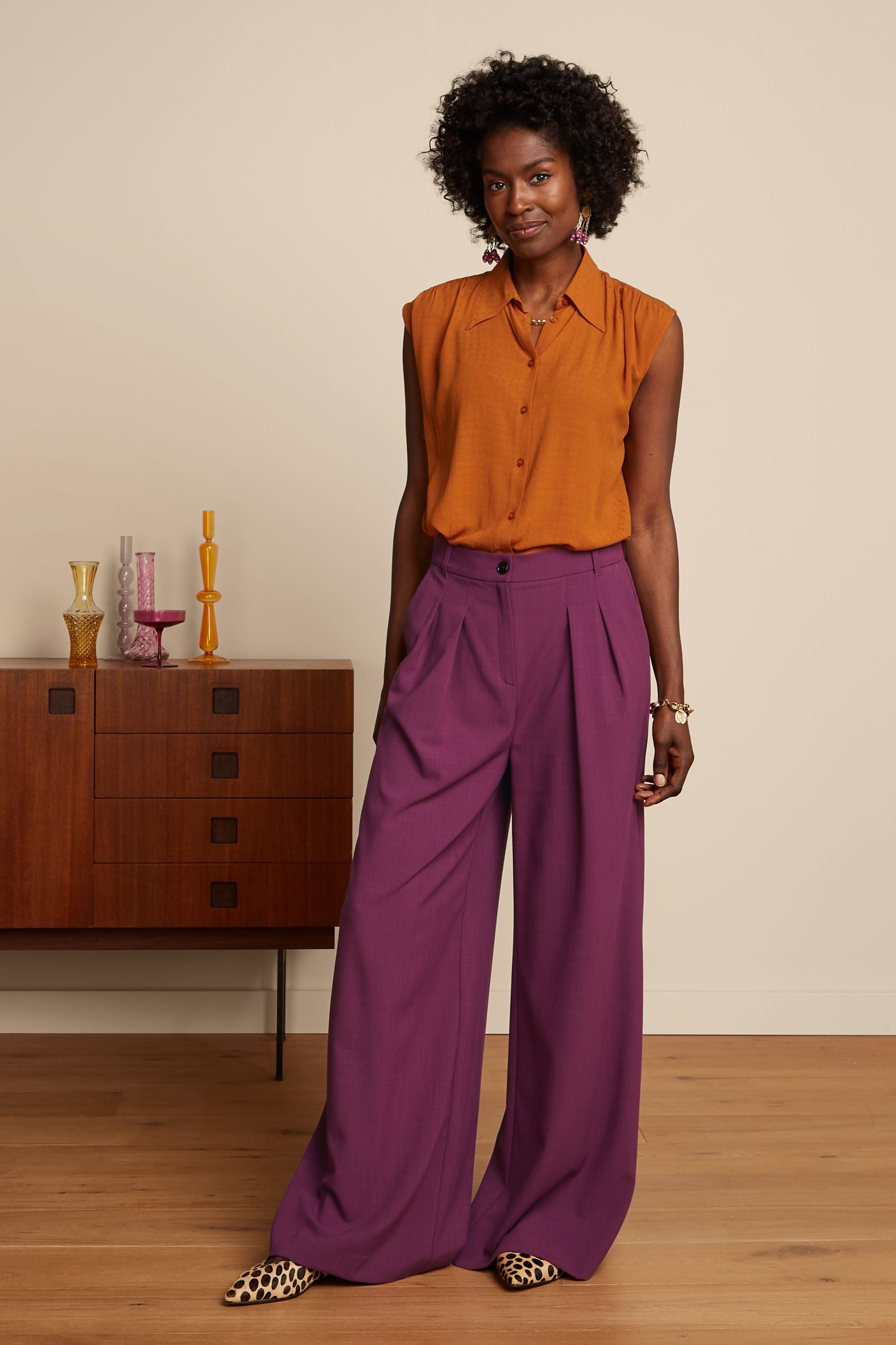 Marlene Pants Timba - Caspia Purple