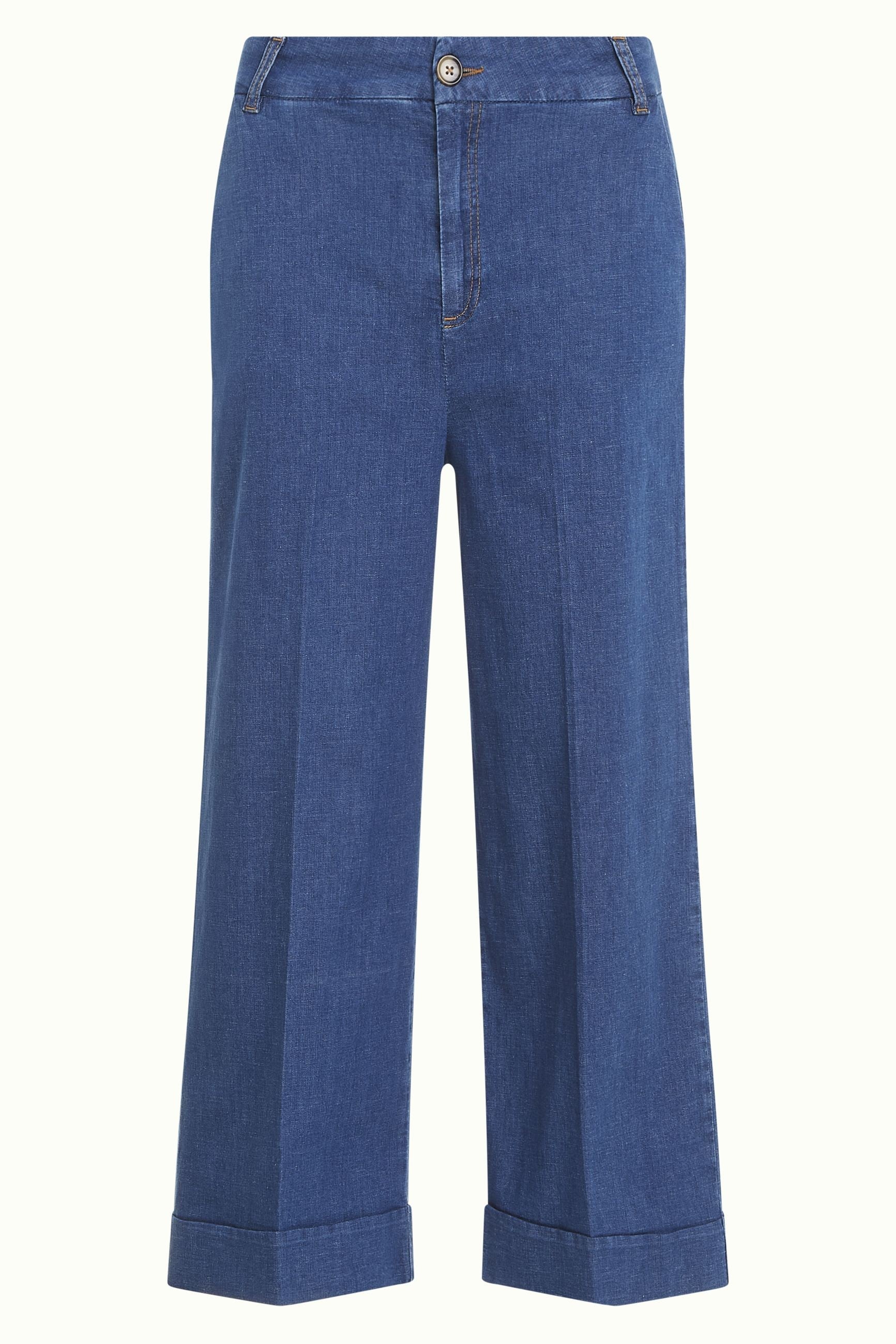 Lisa Culotte Chambray - Denim Blue