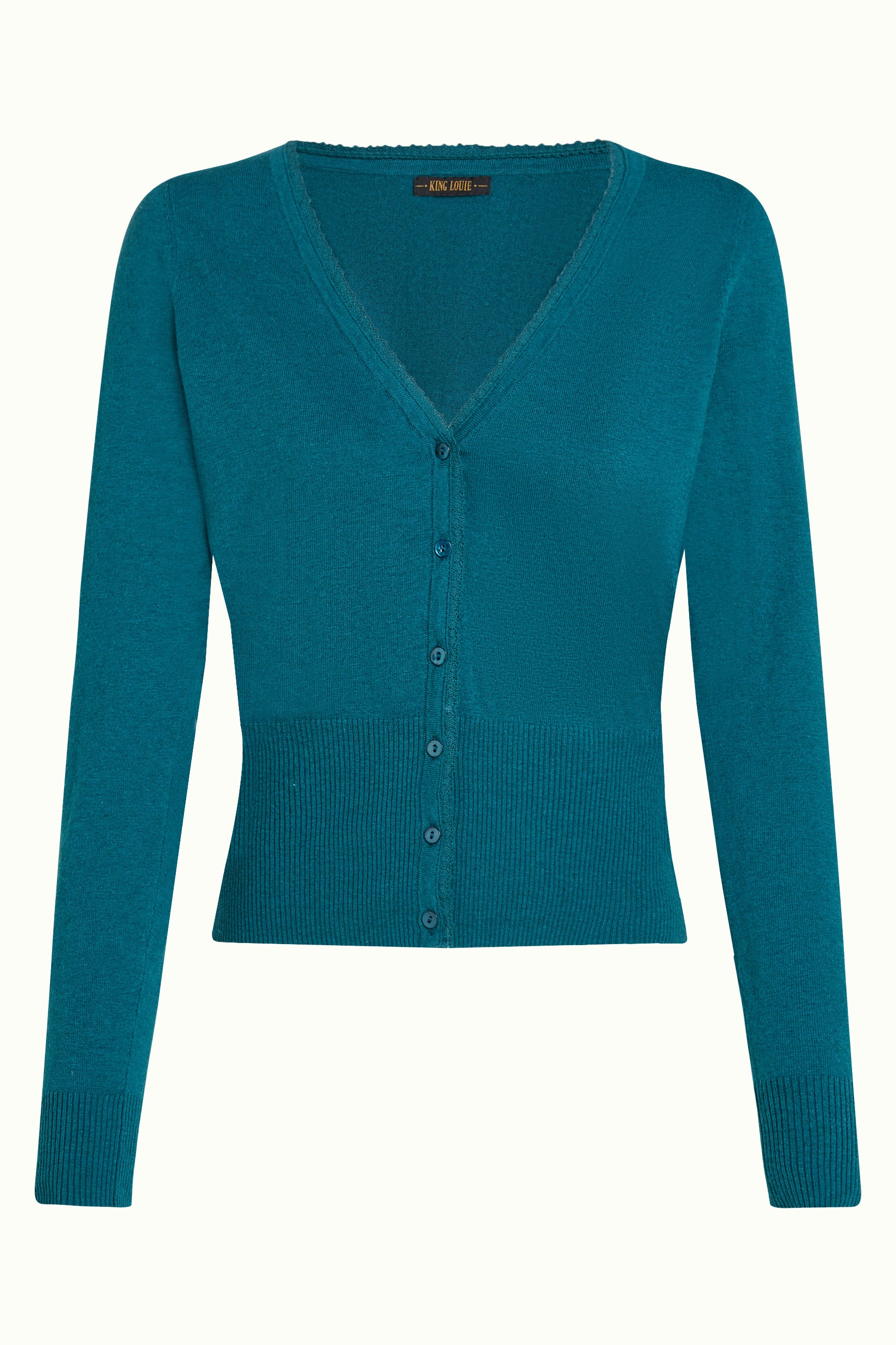 Cardi V Cocoon - Spruced Green