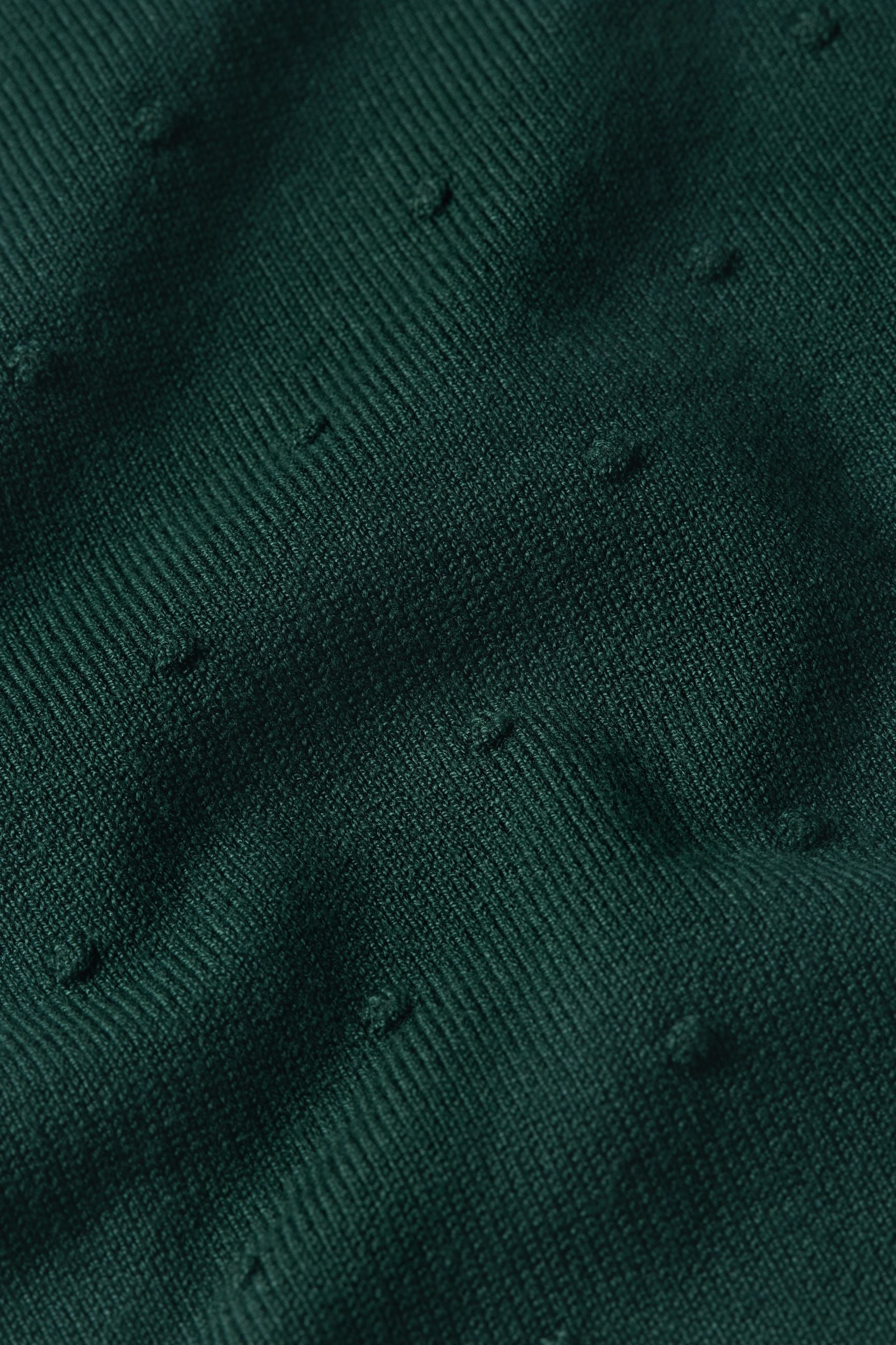 Raglan Cardi Droplet - Pine Green