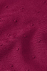 Raglan Cardi Droplet - Beaujolais Red