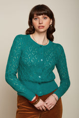 Cardi Puff Borgo - Ponderosa Green