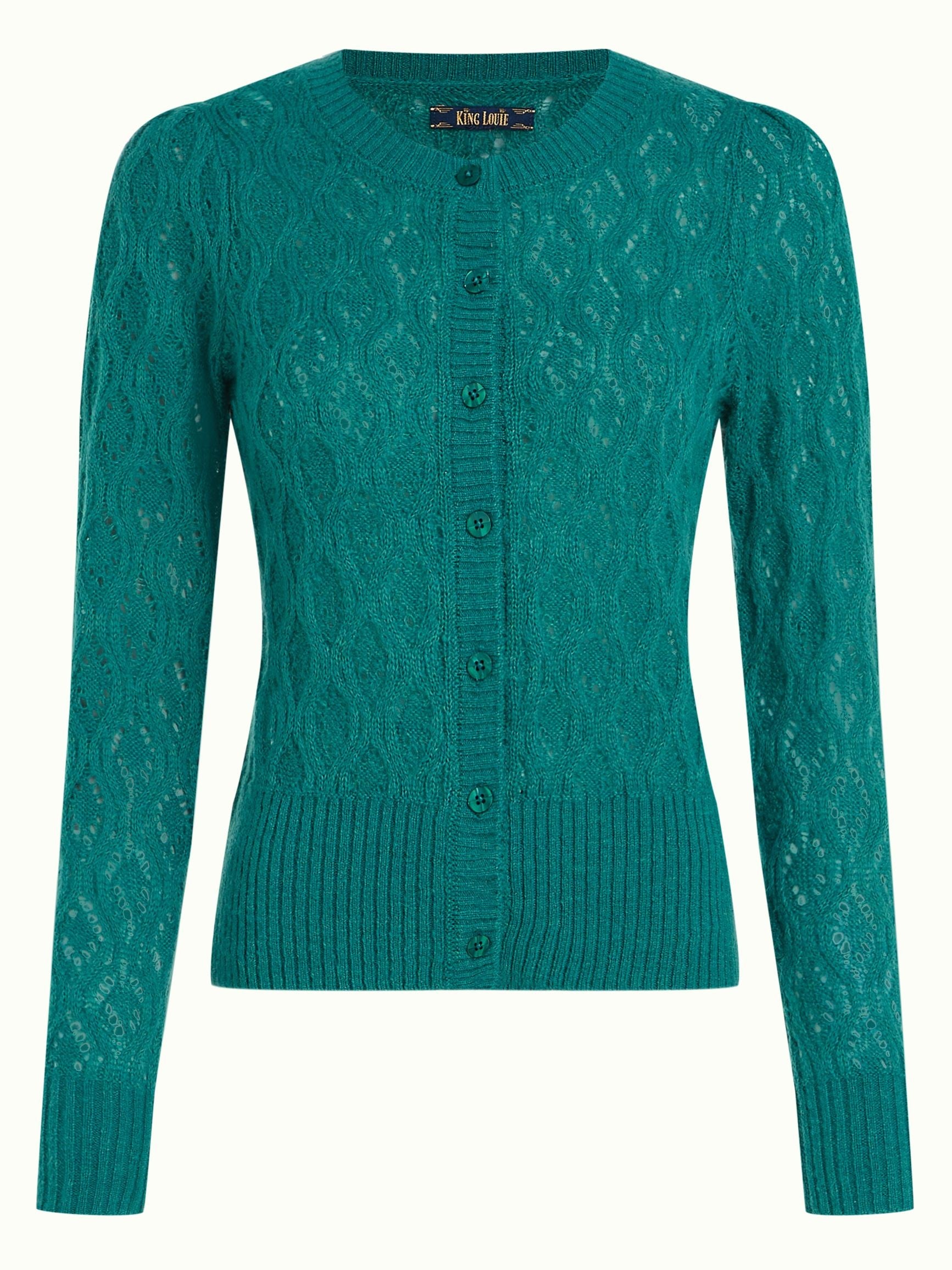 Cardi Puff Borgo - Ponderosa Green