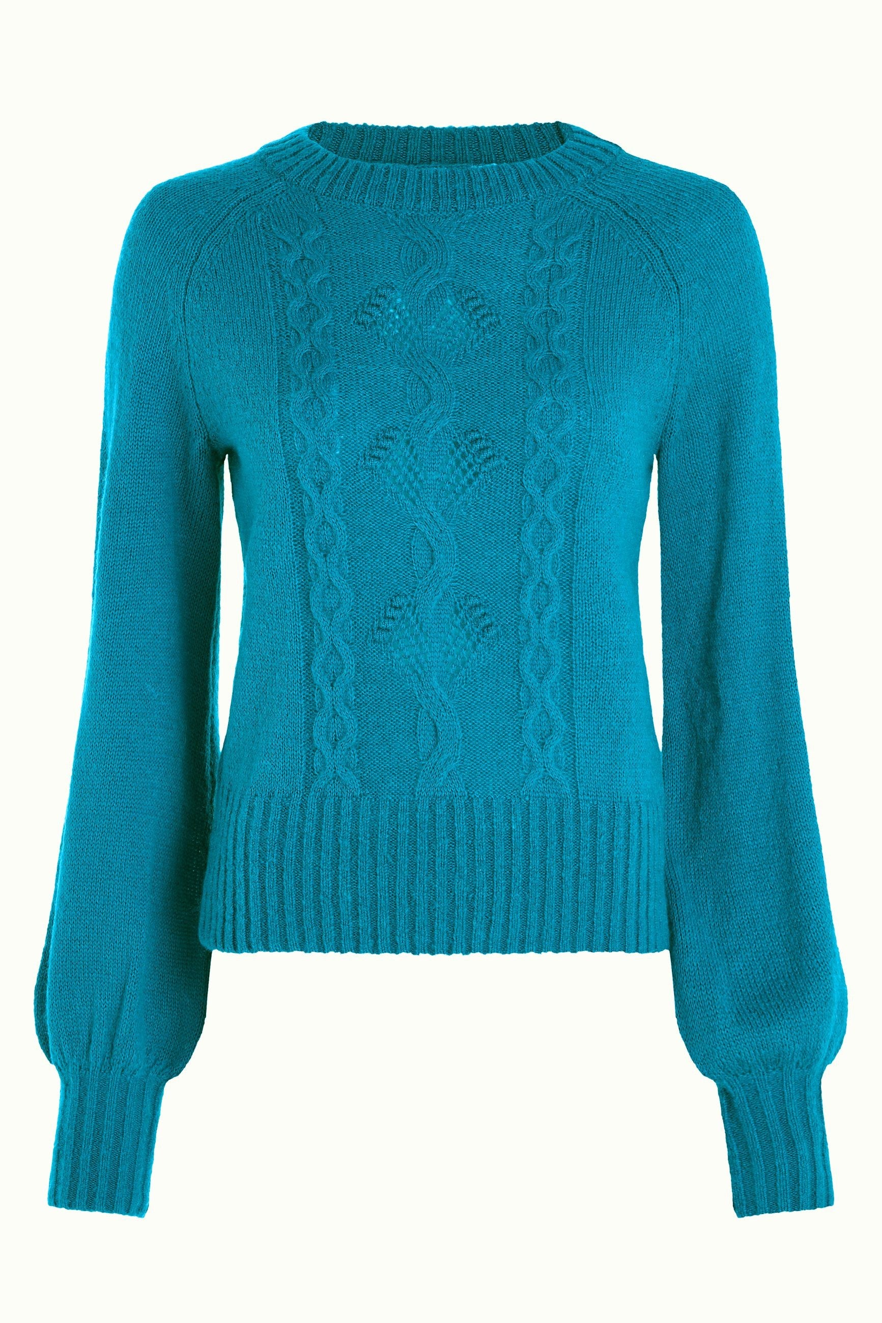 Raglan Top Atlantis - Jewel Blue