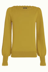 Audrey Bell Top Club - Curry Yellow