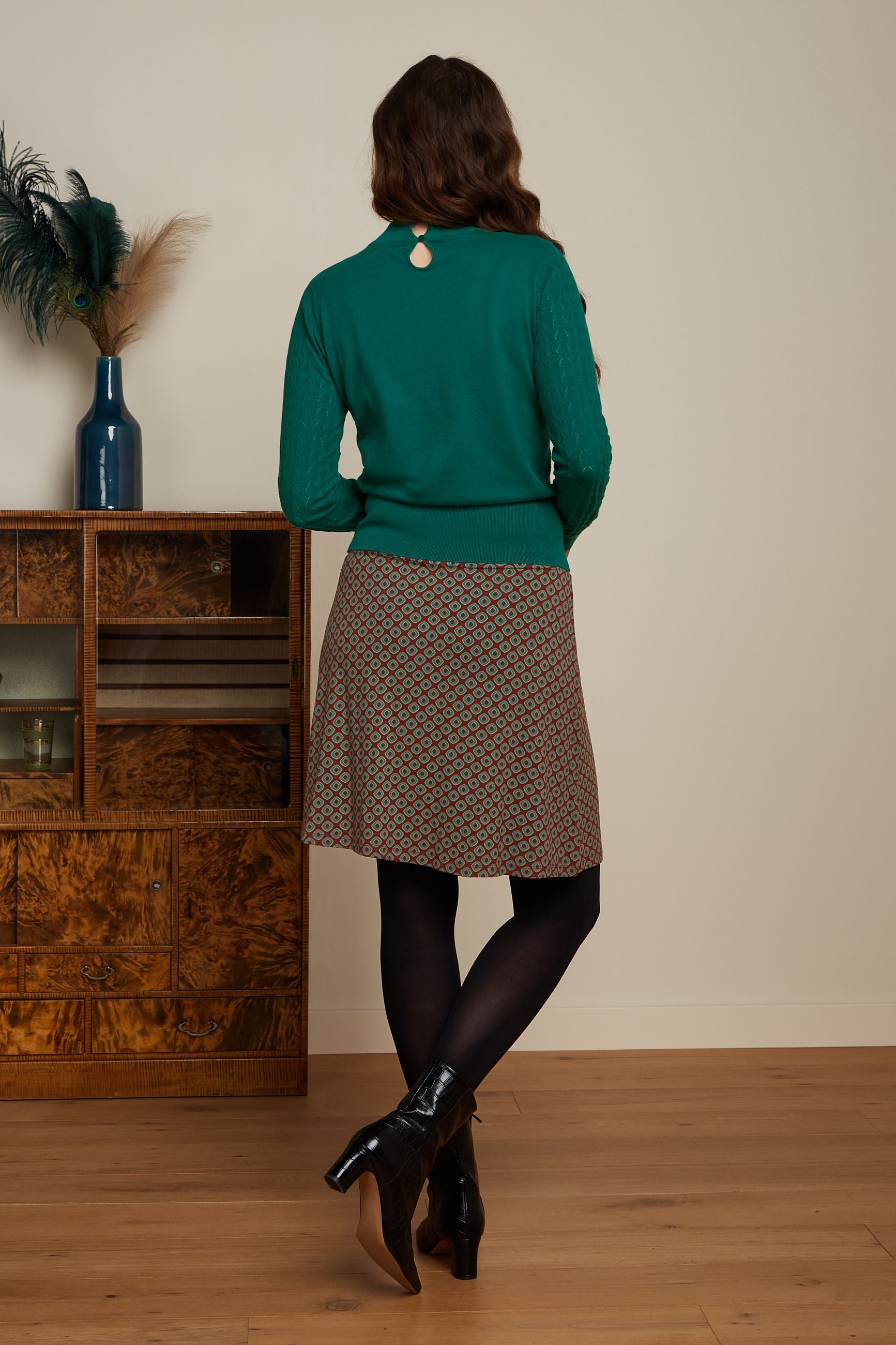 Agnes Top Club - Antique Green