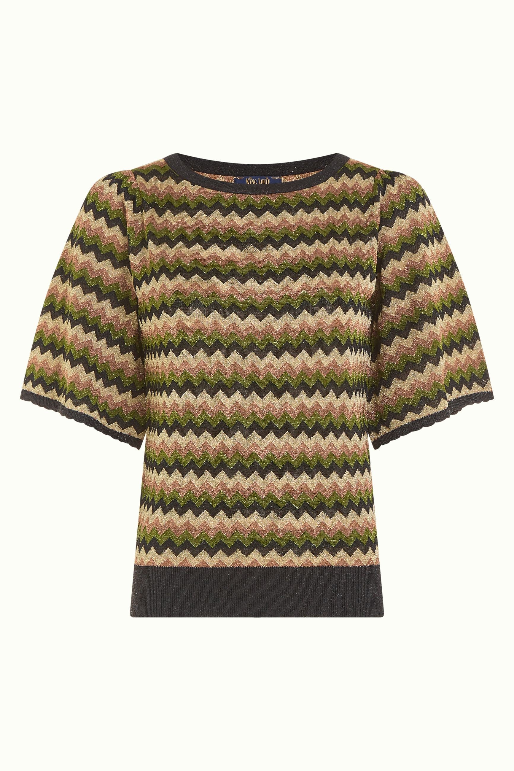 Maree Top Bruno - Posey Green