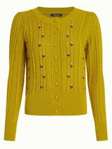 Cardi Roundneck Euphoria - Curry Yellow