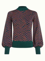 Jada Sweater Lava - Pine Green