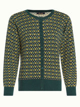 Cardi Roundneck Darling - Pine Green