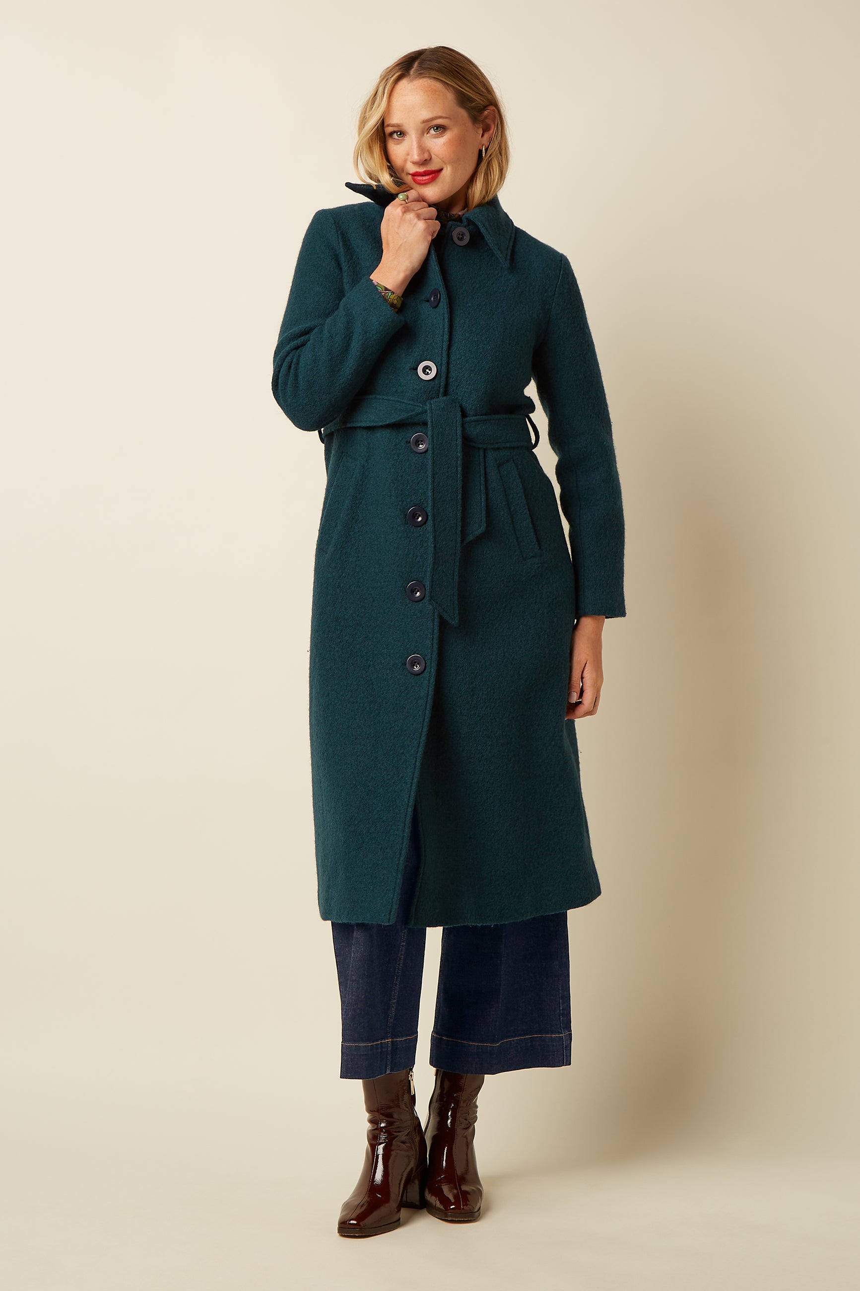 Arabella Coat Kennedy - Urban Green