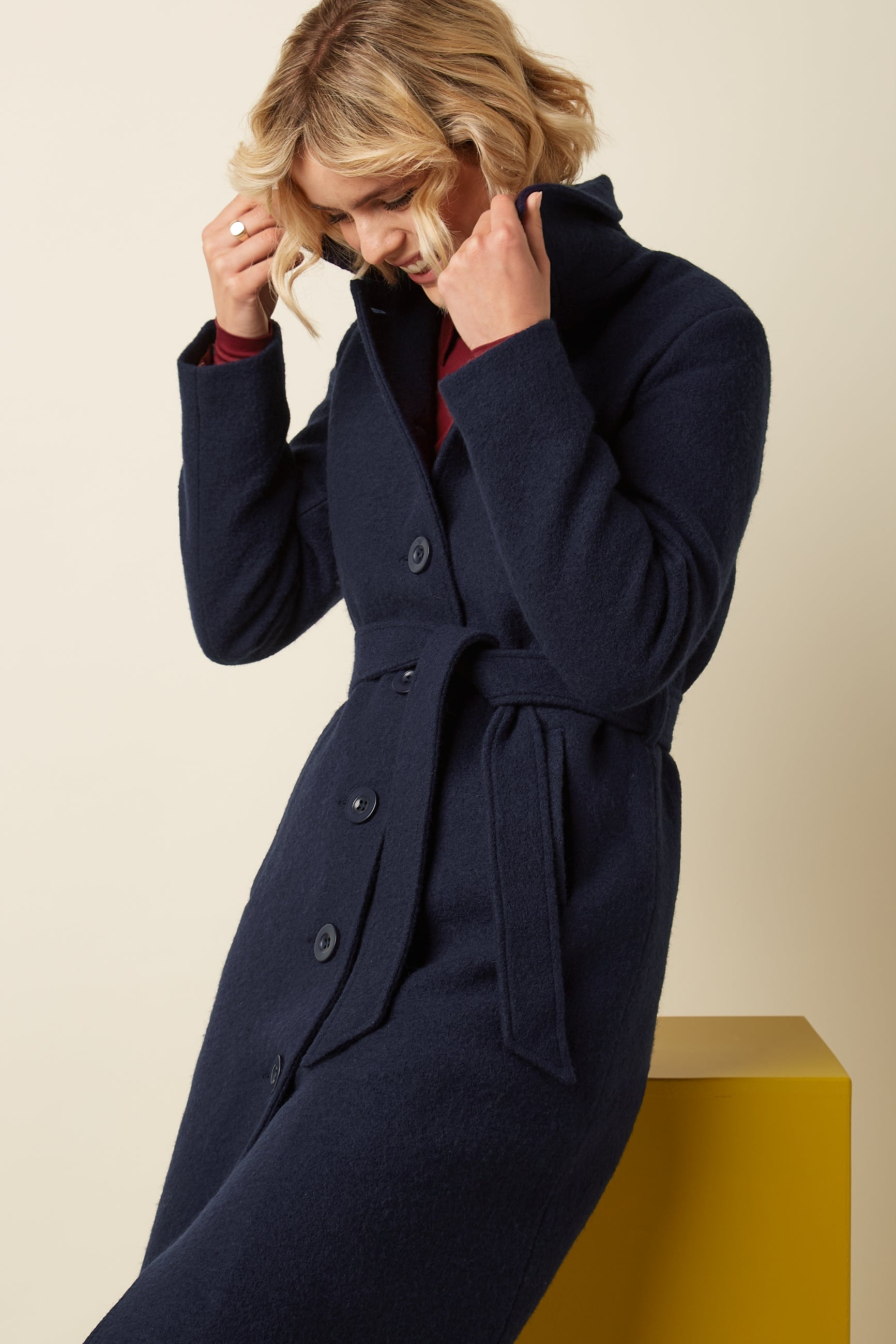 Arabella Coat Kennedy - Evening Blue