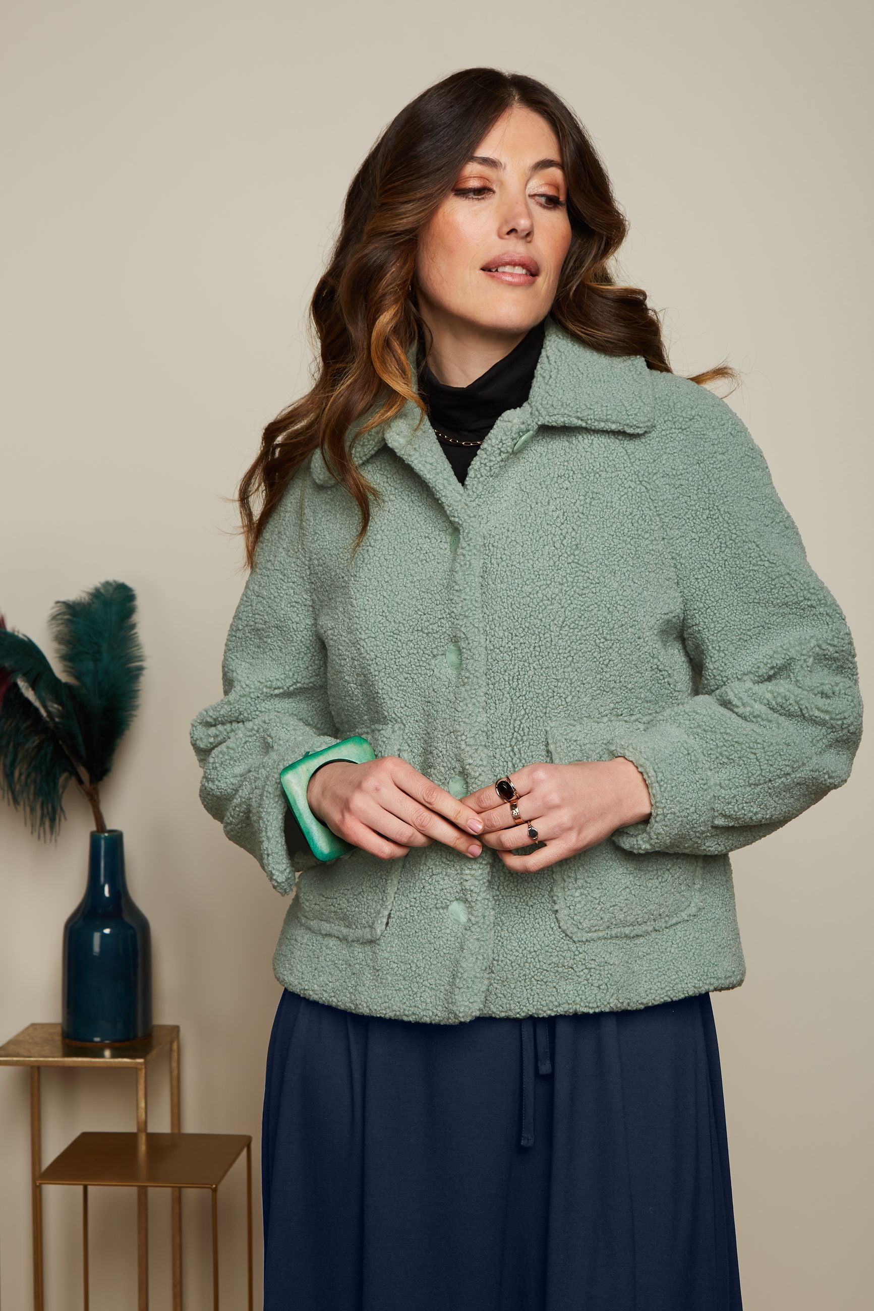 Syvlie Jacket Murphy - Granite Green