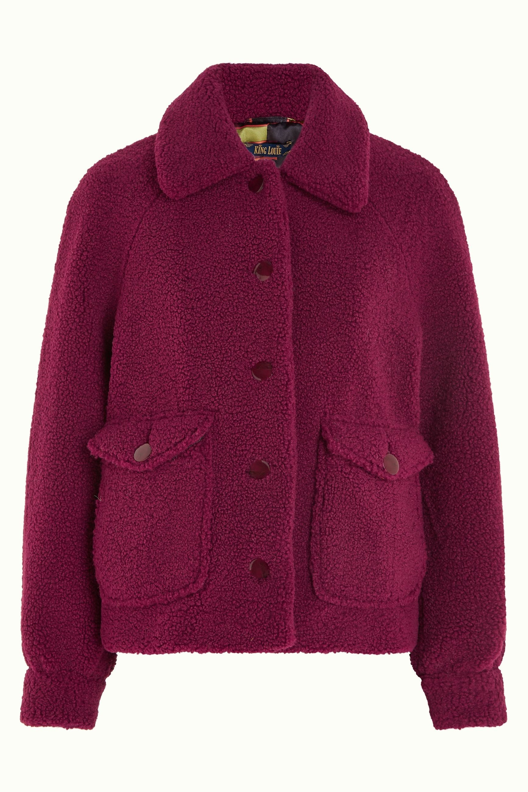 Syvlie Jacket Murphy - Beaujolais Red