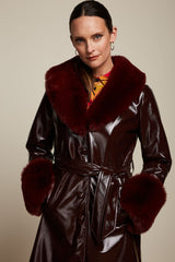 Peyton Coat Outshine - Bordeaux Red