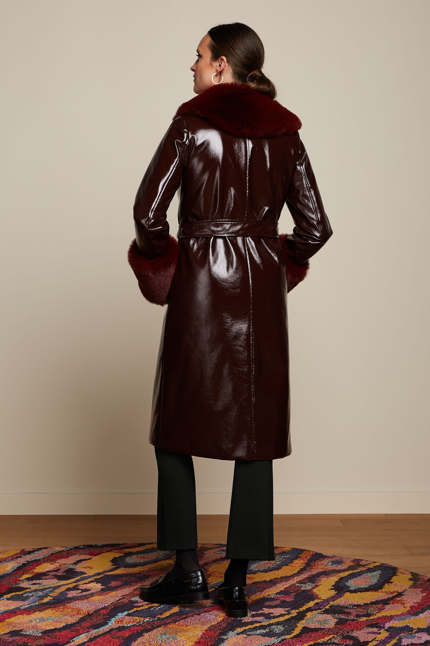 Peyton Coat Outshine - Bordeaux Red