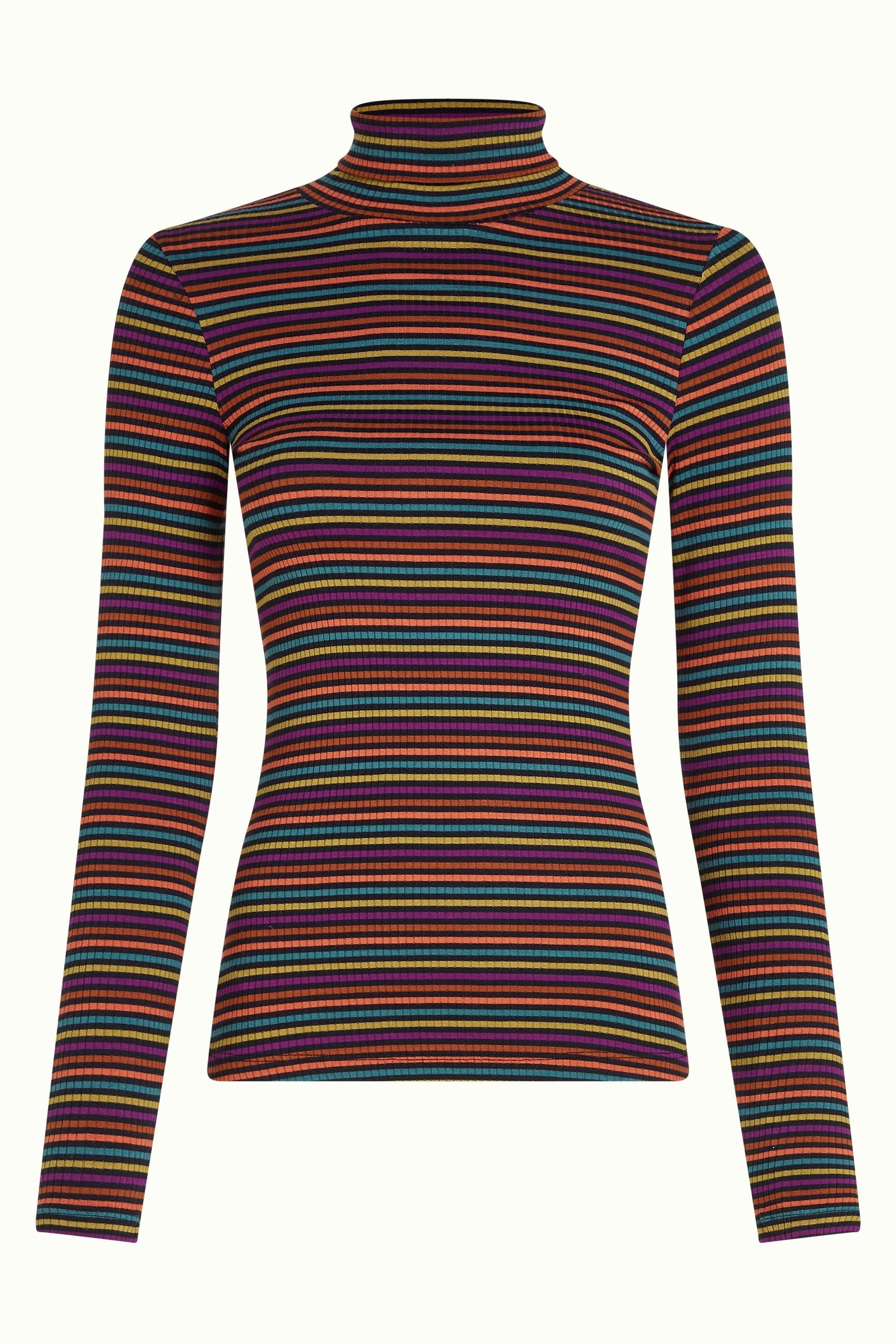 Rollneck Top Rolla Stripe - Umbre