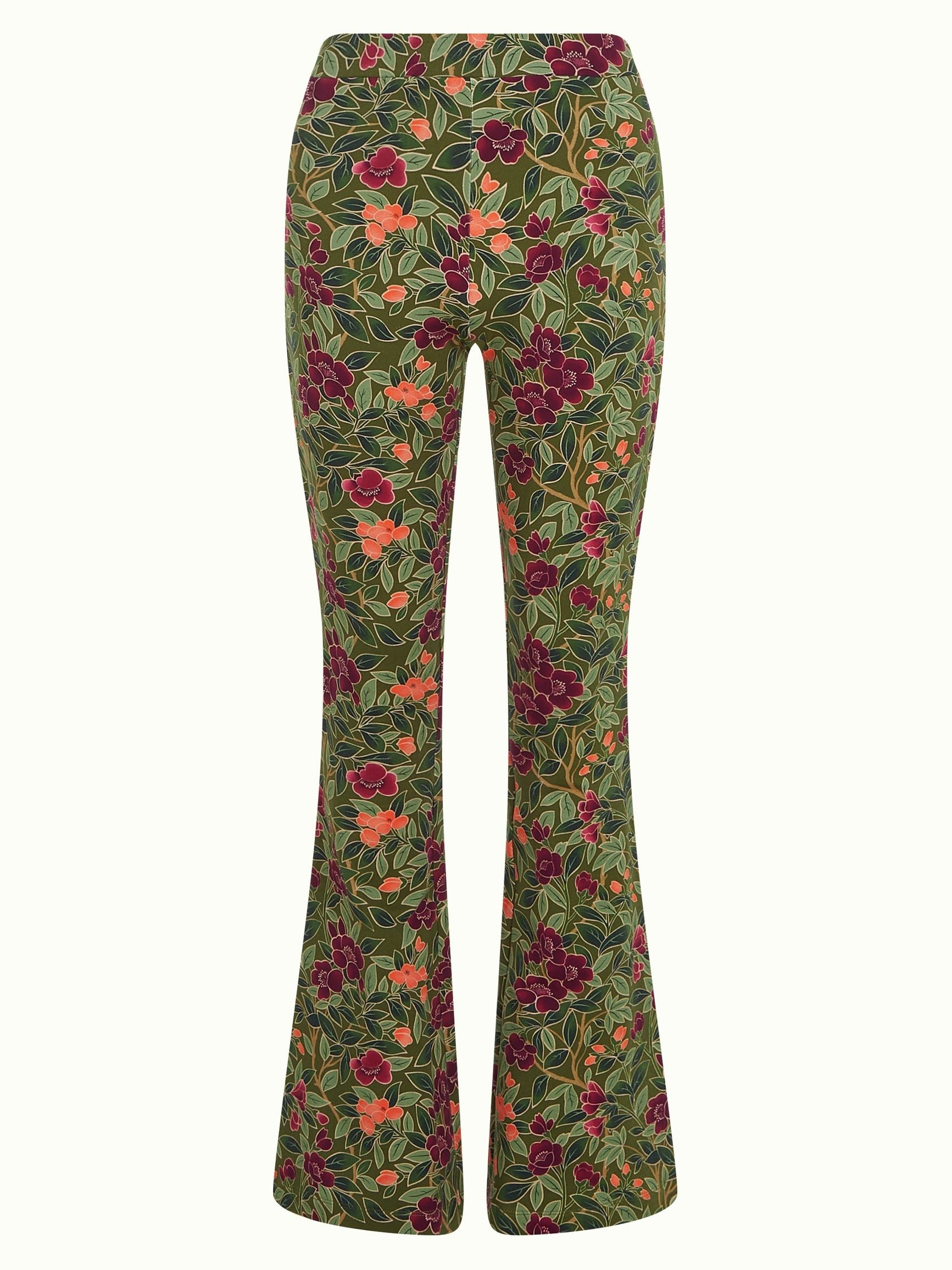 Flared Pants Bellevue - Olive Green