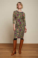 Tallullah Dress Bellevue - Olive Green