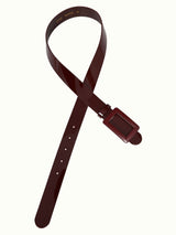 Patent Belt - Cabernet Red