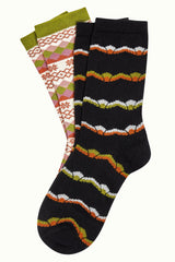 Socks 2-Pack Aspen - Woodbine Green