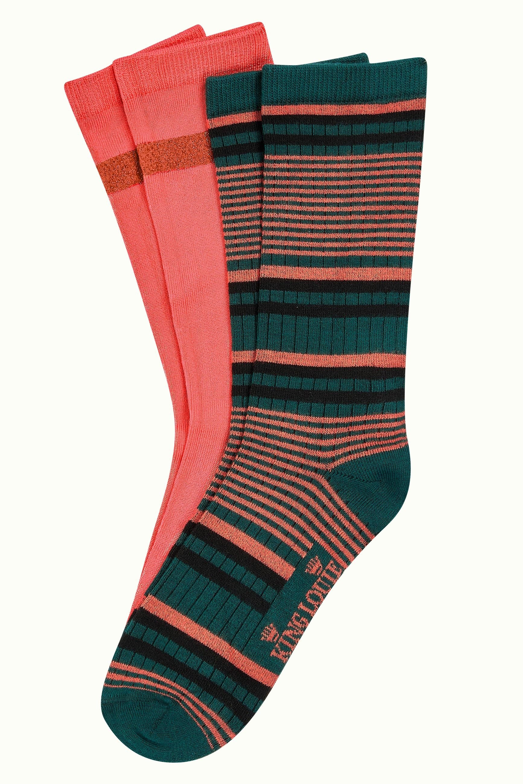 Socks 2-Pack Icon - Pine Green