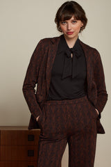 Daisy Blazer Long Tempest - Cognac Orange