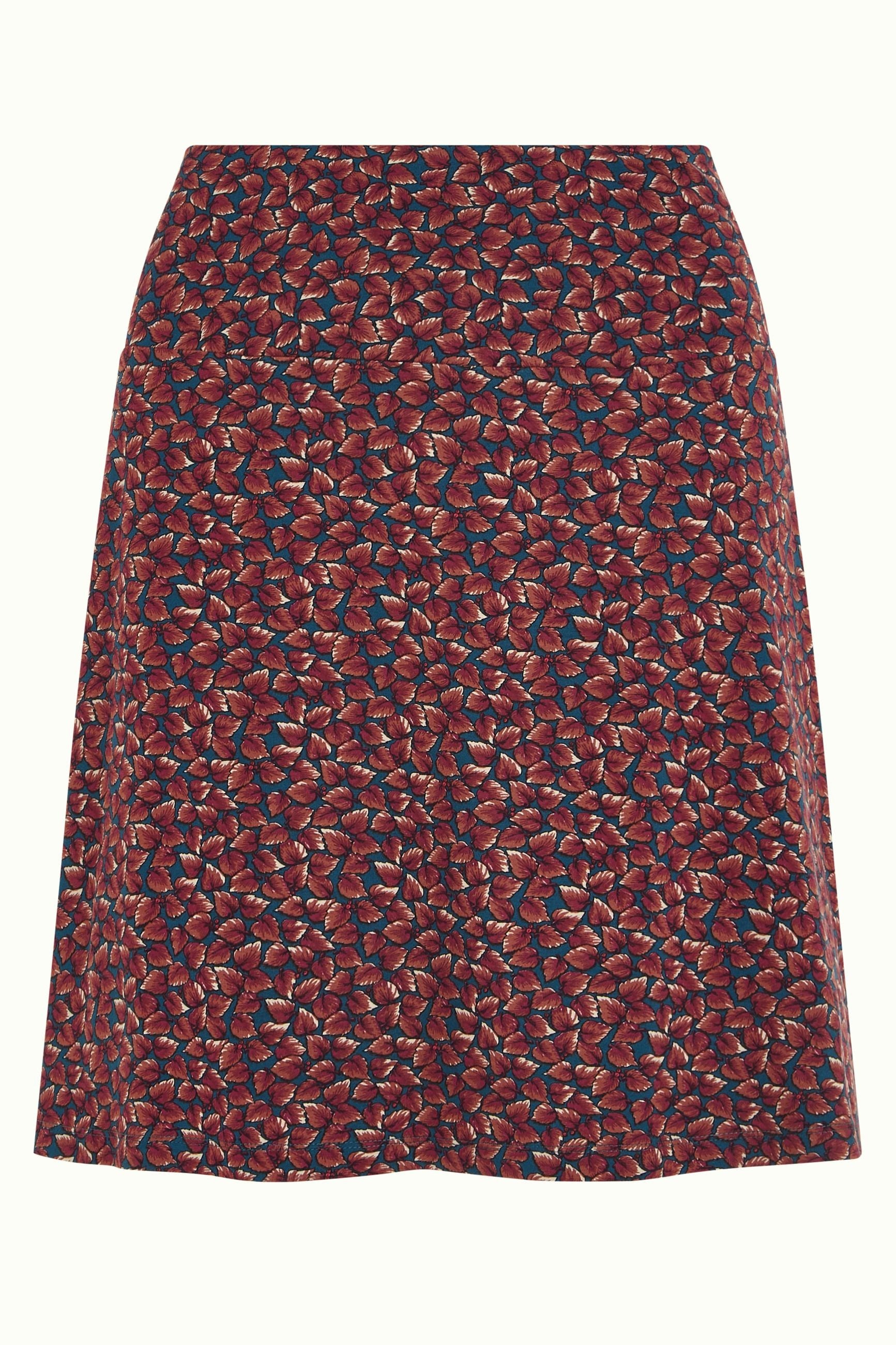 Border Skirt Autumn - Storm Blue