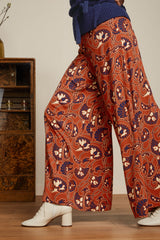 Palazzo Pants Cecilia - Spicy Brown