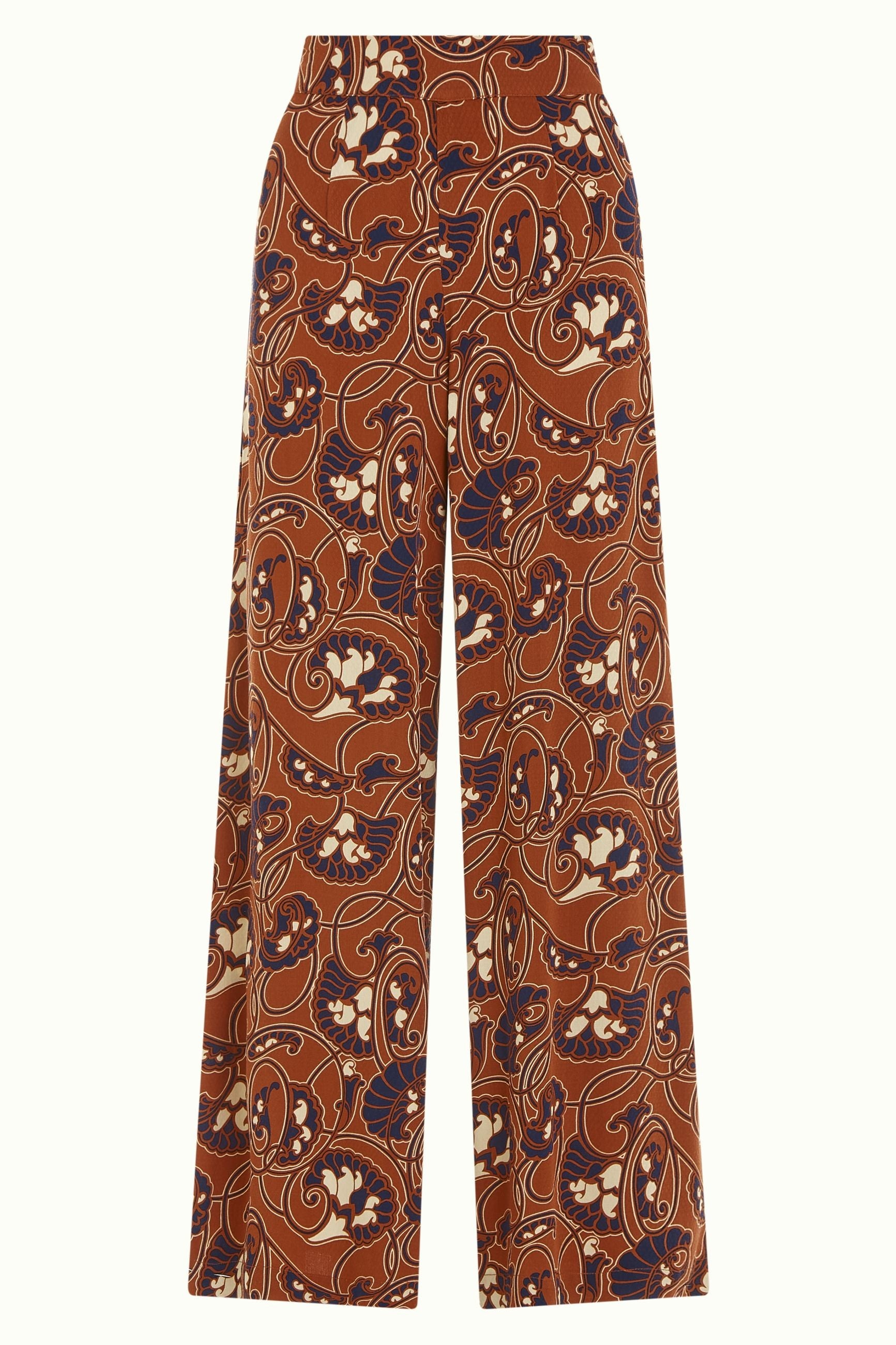 Palazzo Pants Cecilia - Spicy Brown