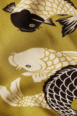 Fintan Pants Koi - Chartreuse Yellow